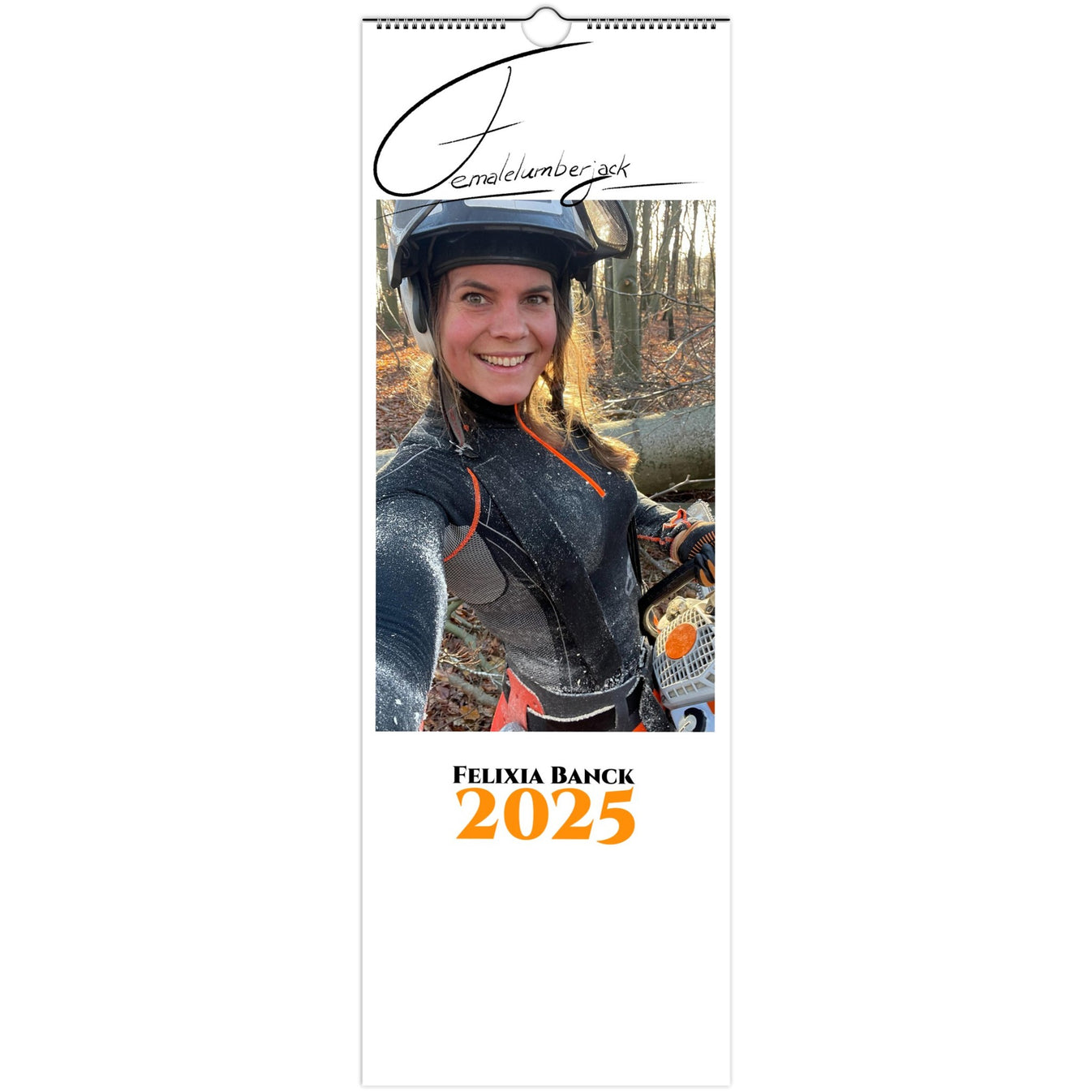 Wall calendars 2025 (US & CA) Femalelumberjack